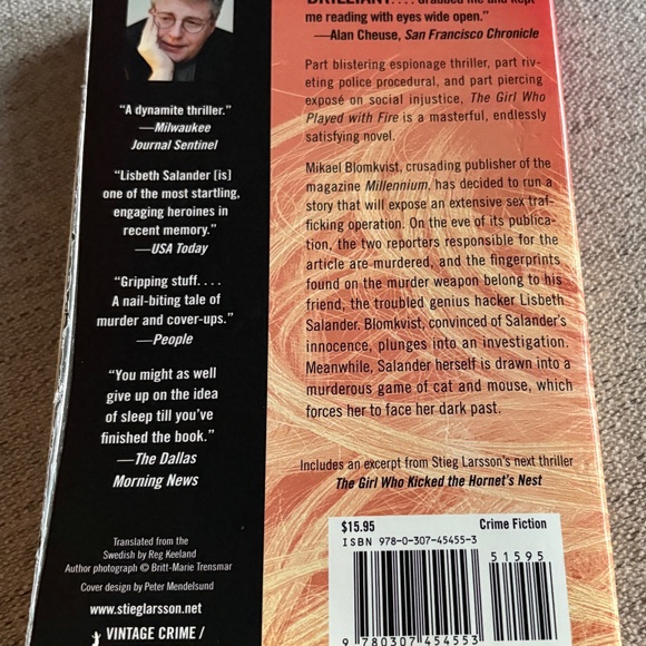 Stieg Larsson 2 Book Bundle - The Girl with the Dragon Tattoo Series - Picture 5 of 6